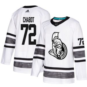 Ottawa Senators Trikot #72 Thomas Chabot Weiß 2019 All-Star NHL